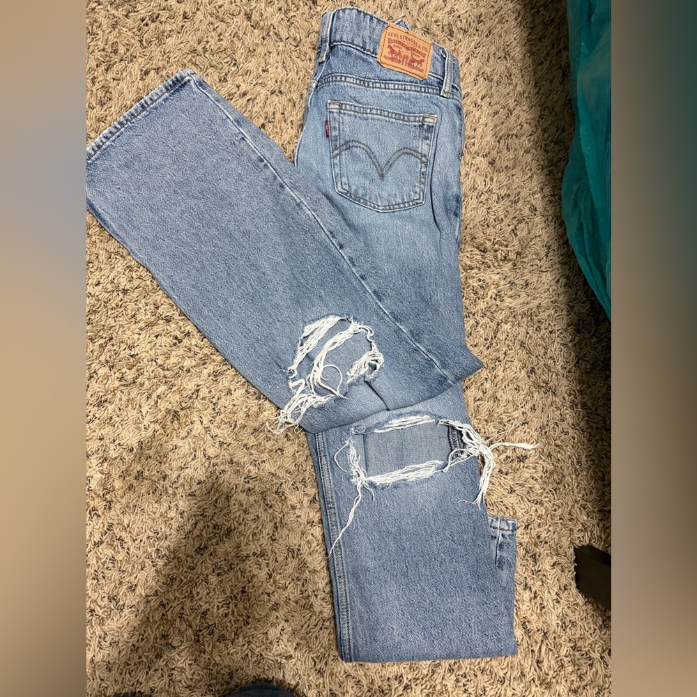 Levi's Superlow Light Blue Jeans